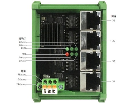 EtherCAT网络多路复用器模块SC1000